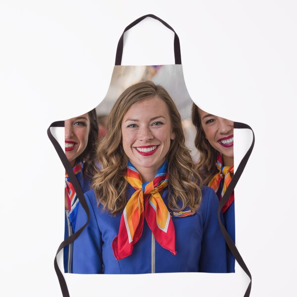 Item preview, Southwest Attendants Beside Their Boeing 737 designed and sold by Skyframe Aviation.