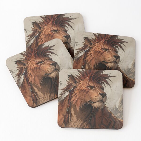 Item preview, Red XIII Final Fantasy 7 Fanart designed and sold by bapupa.