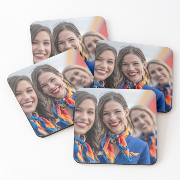 Item preview, Three Crew Preparing for a Southwest Departure designed and sold by Skyframe Aviation.