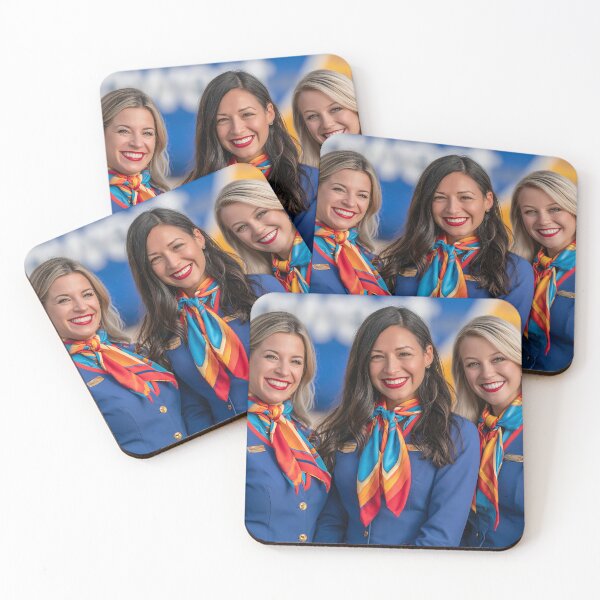 Item preview, Cabin Crew Trio at the Gate with the 737 designed and sold by Skyframe Aviation.