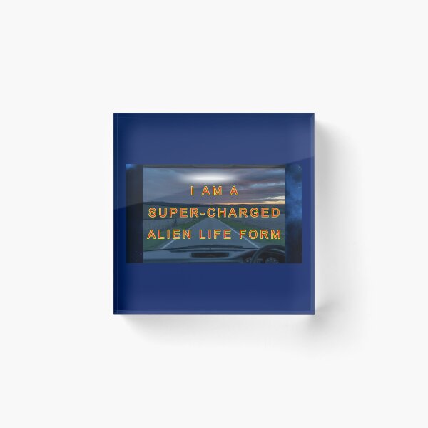 Item preview, I Am A Super-Charged Alien Life-Form designed and sold by AlienAlmanac.