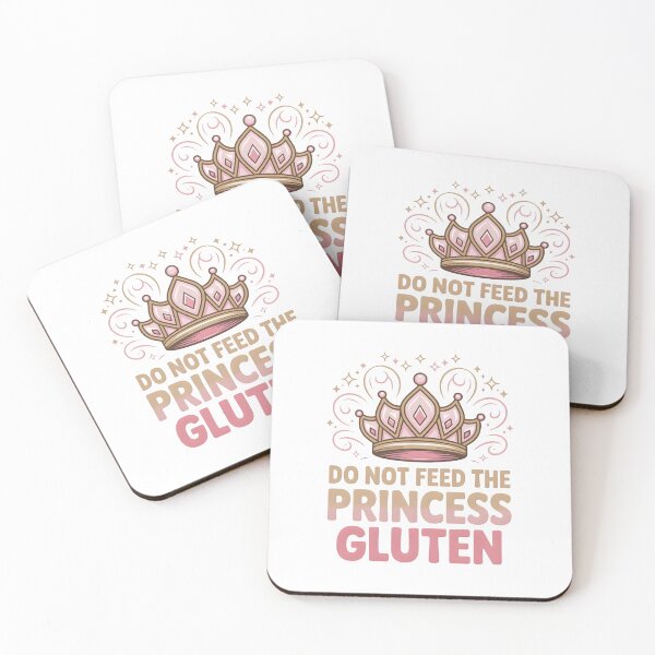 Item preview, Do Not Feed The Princess Gluten | Funny Gluten Free Humor Shirt designed and sold by Milosstudio.