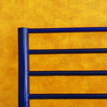 Artwork thumbnail, Abstract Lines in blue by MaluC