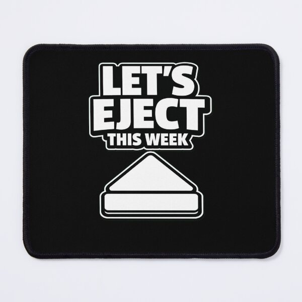 Item preview, Let’s Eject This Week Funny Shirt Weekly Burnout Humor Minimalist Design designed and sold by Timeless Junction.