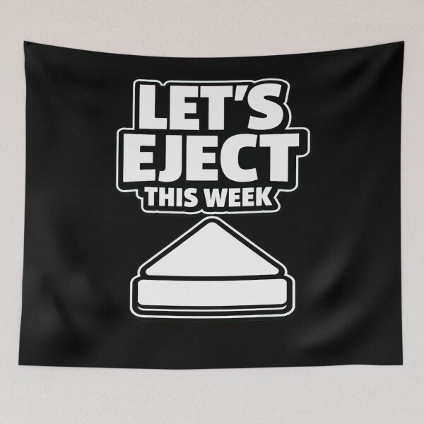 Item preview, Let’s Eject This Week Funny Shirt Weekly Burnout Humor Minimalist Design designed and sold by Timeless Junction.