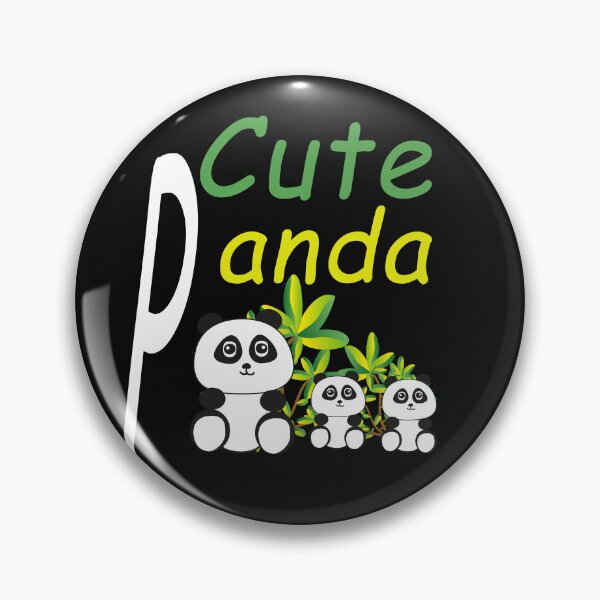 Item preview, Cute Panda Typography Art - Creative Panda Family Design designed and sold by MOHAMEDNOOR428.