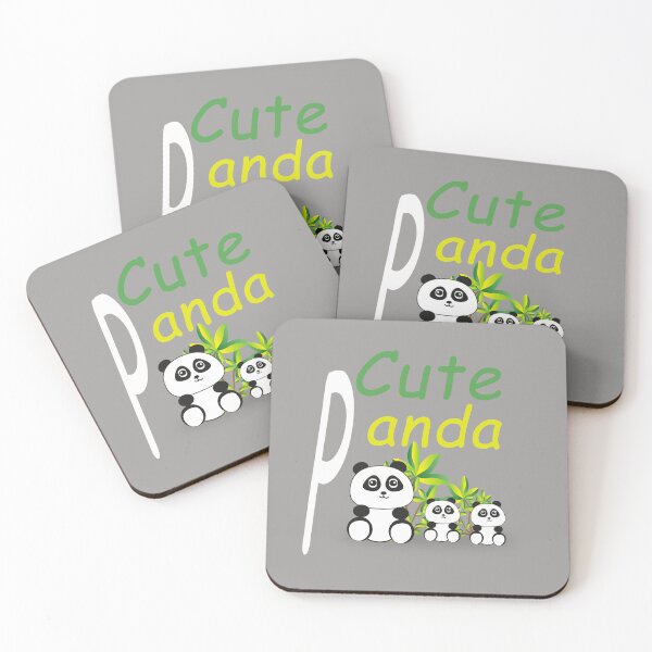 Item preview, Cute Panda Typography Art - Creative Panda Family Design designed and sold by MOHAMEDNOOR428.