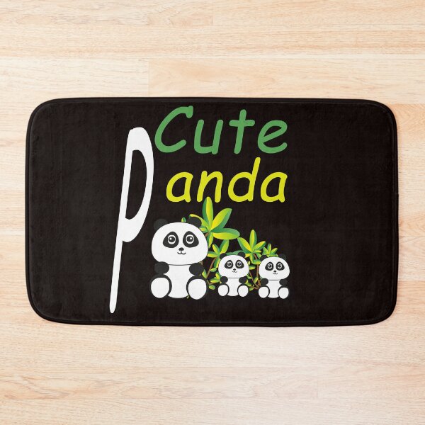 Item preview, Cute Panda Typography Art - Creative Panda Family Design designed and sold by MOHAMEDNOOR428.