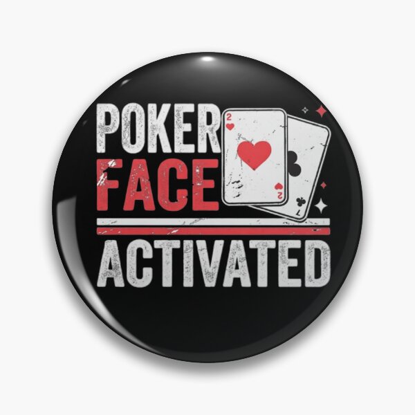 Artikelvorschau, Poker Face Aktiviertes Pokergeschenk entworfen und verkauft von Thread&Fable.