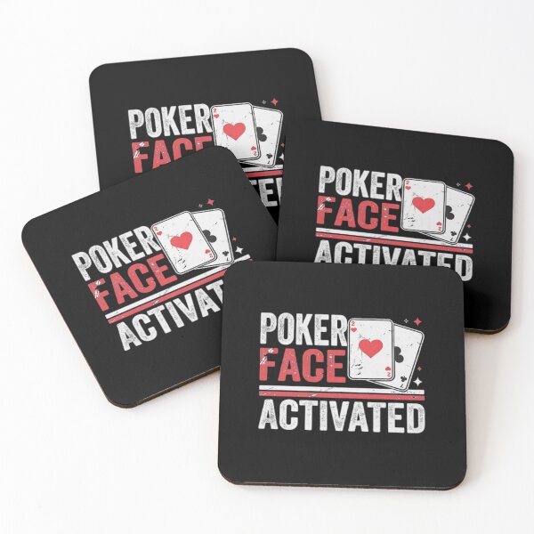 Item preview, Poker Face Activated Poker Gift designed and sold by Thread&Fable.