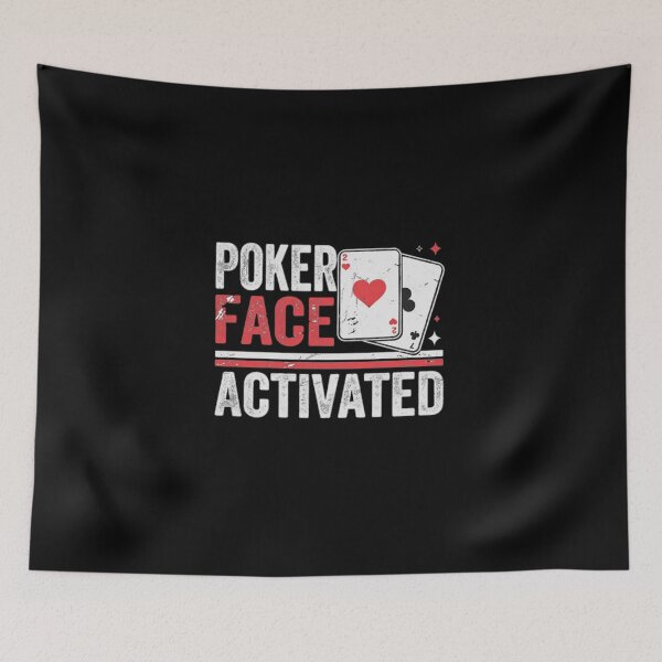 Item preview, Poker Face Activated Poker Gift designed and sold by Thread&Fable.
