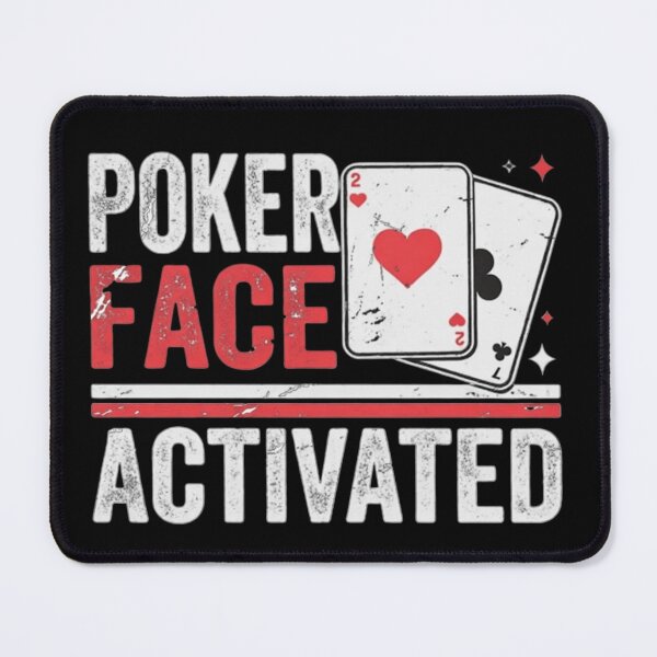 Item preview, Poker Face Activated Poker Gift designed and sold by Thread&Fable.