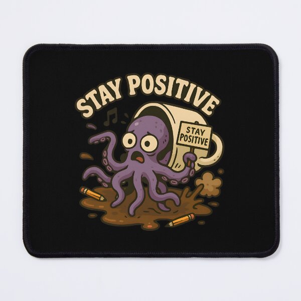 Item preview, Humorous Purple Octopus Emerging From Mug designed and sold by PandaTShirtShop.