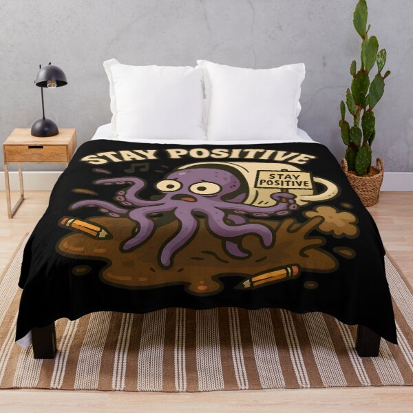 Item preview, Humorous Purple Octopus Emerging From Mug designed and sold by PandaTShirtShop.