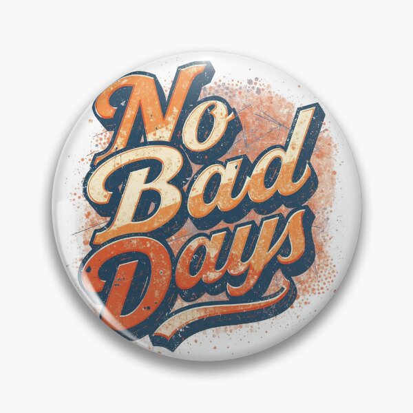 Item preview, No Bad Days — Retro Minimal Streetwear designed and sold by Dhenin Studio.