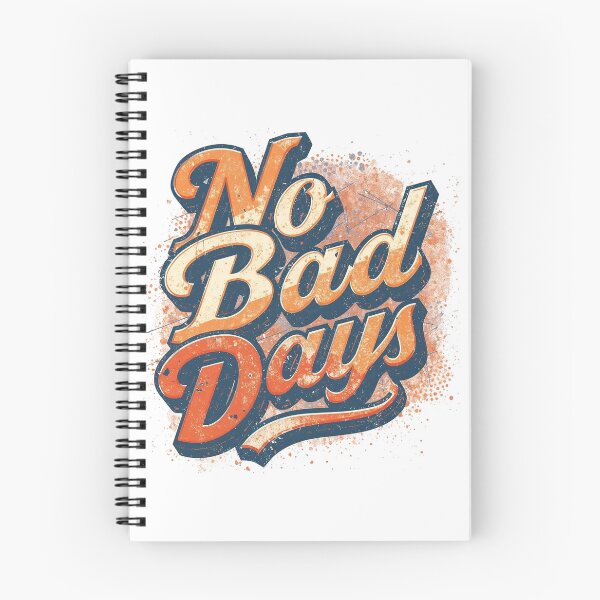 Item preview, No Bad Days — Retro Minimal Streetwear designed and sold by Dhenin Studio.