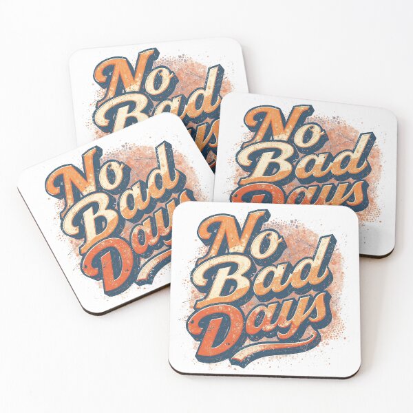 Item preview, No Bad Days — Retro Minimal Streetwear designed and sold by Dhenin Studio.
