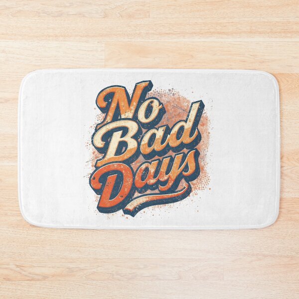 Item preview, No Bad Days — Retro Minimal Streetwear designed and sold by Dhenin Studio.