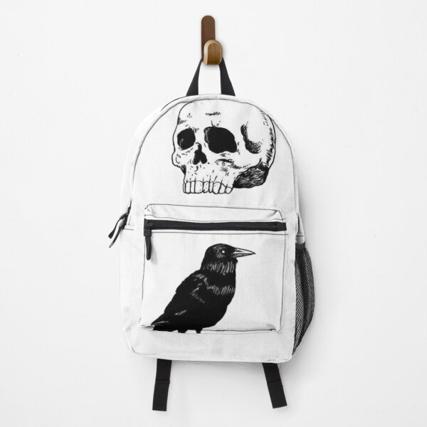 Item preview, Crow on Skull designed and sold by The-SilentPlace.