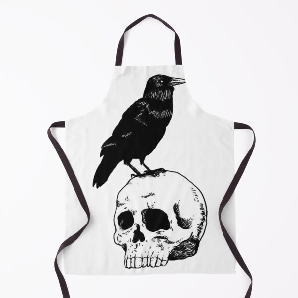 Item preview, Crow on Skull designed and sold by The-SilentPlace.