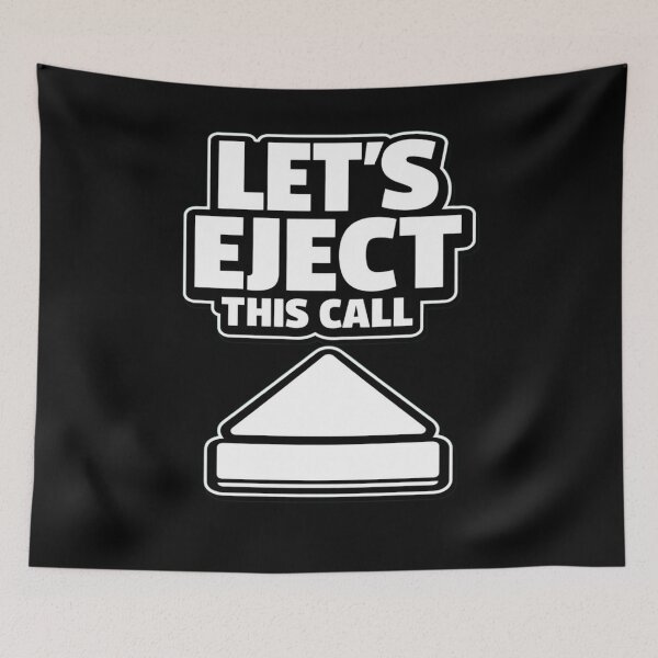 Item preview, Let’s Eject This Call Funny Office Shirt Work From Home Humor Meeting Meme Design designed and sold by Timeless Junction.