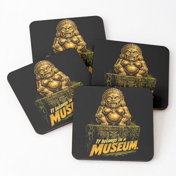 Item preview, Golden Fertility Idol Museum Poster designed and sold by agearb.