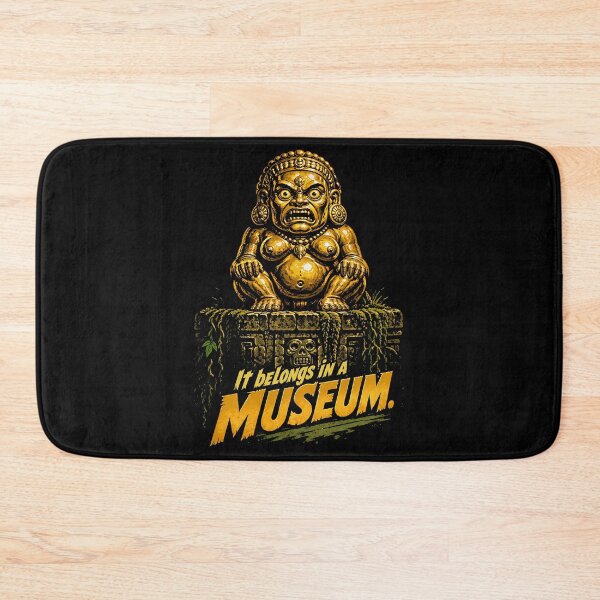 Item preview, Golden Fertility Idol Museum Poster designed and sold by agearb.