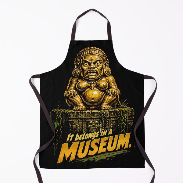 Item preview, Golden Fertility Idol Museum Poster designed and sold by agearb.