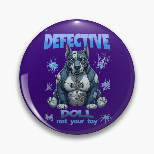 Item preview, Voodoo Doberman – Not Your Toy Cute Creepy Doberman Design designed and sold by PixelsPaws.