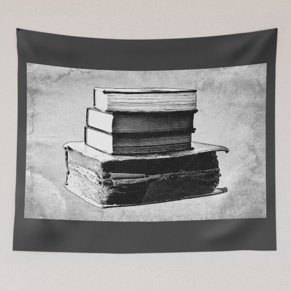 Item preview, Collected Works: Antique Books Dark Academia Art designed and sold by Ghoul Enterprises.