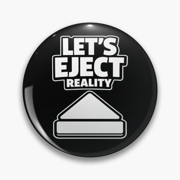 Item preview, Let’s Eject Reality Funny Shirt Existential Humor Meme Minimalist Design designed and sold by Timeless Junction.