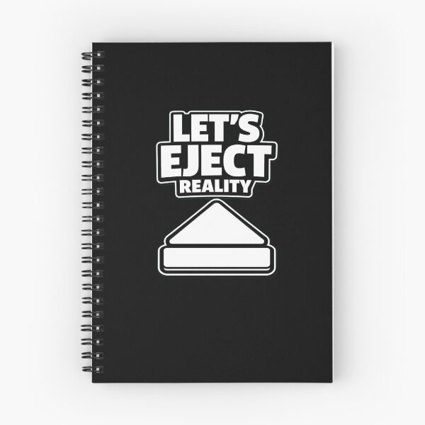 Item preview, Let’s Eject Reality Funny Shirt Existential Humor Meme Minimalist Design designed and sold by Timeless Junction.