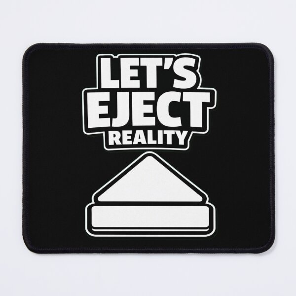 Item preview, Let’s Eject Reality Funny Shirt Existential Humor Meme Minimalist Design designed and sold by Timeless Junction.