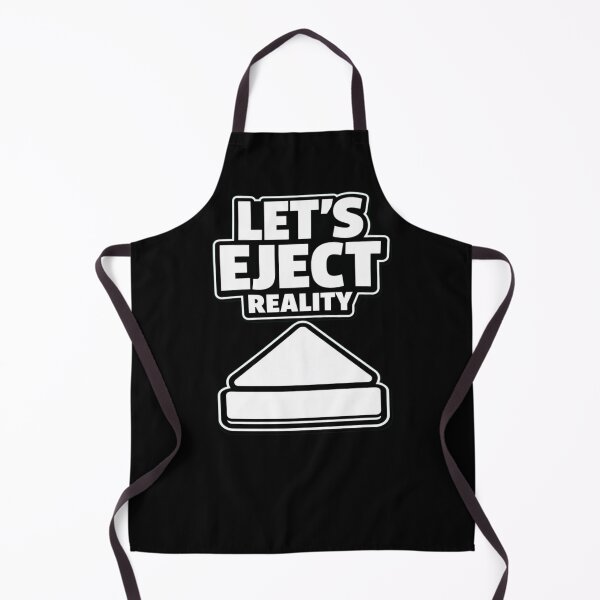 Item preview, Let’s Eject Reality Funny Shirt Existential Humor Meme Minimalist Design designed and sold by Timeless Junction.
