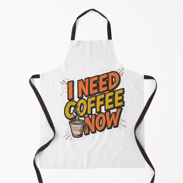 Item preview, I Need Coffee Now — Urban Streetwear designed and sold by Dhenin Studio.