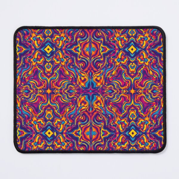 Item preview, Liquid stained glass - Liquefied flux - CMY duvet cover - ifourdezign designed and sold by Kentala.