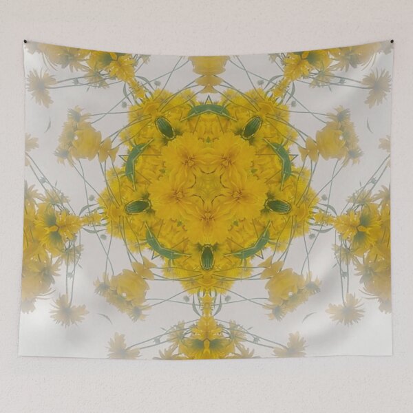 Item preview, Yellow mandala  designed and sold by sonamkumari333.