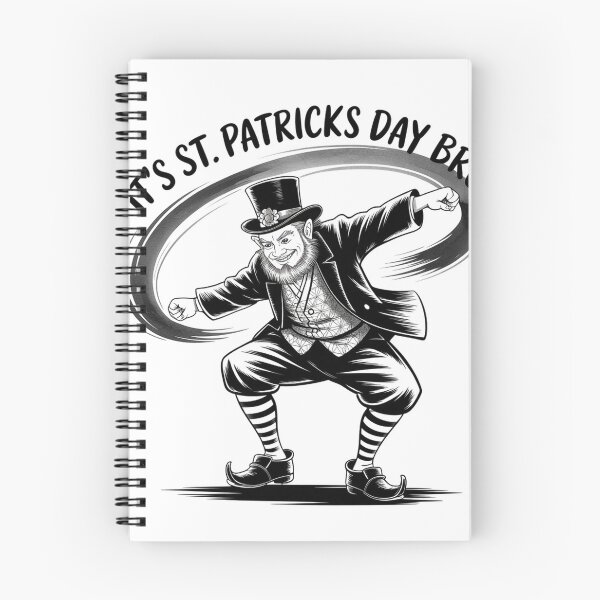 Item preview, Dabbing Leprechaun Sumi-e Ink Wash Art designed and sold by Bloomkept.