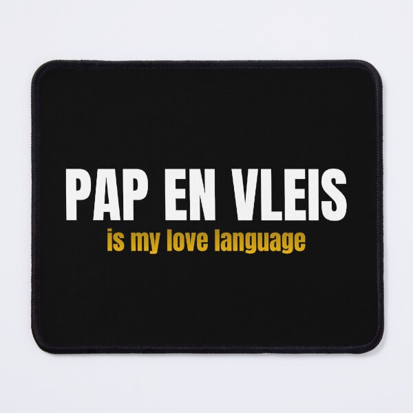 Item preview, Pap en Vleis Is My Love Language | Funny South African Food Gift | SA Humour designed and sold by TheOmniaMarket.
