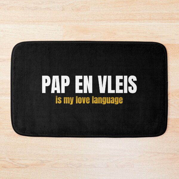 Item preview, Pap en Vleis Is My Love Language | Funny South African Food Gift | SA Humour designed and sold by TheOmniaMarket.