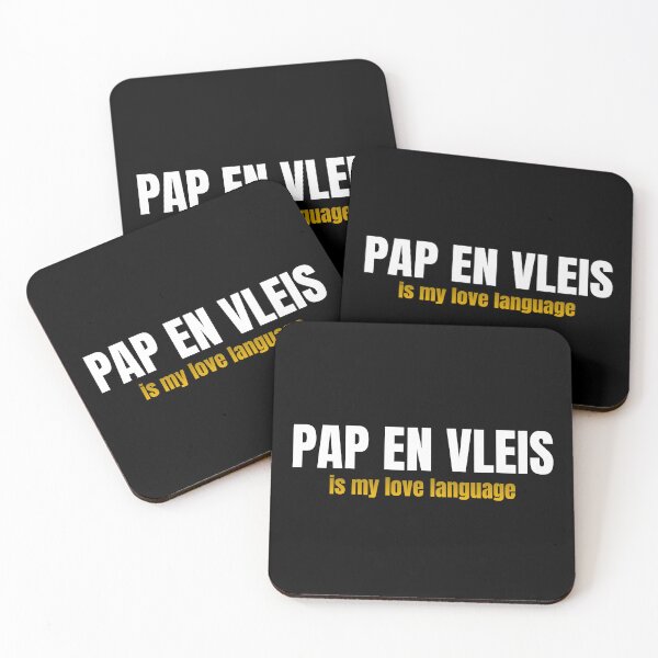 Item preview, Pap en Vleis Is My Love Language | Funny South African Food Gift | SA Humour designed and sold by TheOmniaMarket.