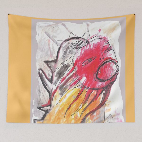 Item preview, Tell Me How You Really Feel - Red Sprout (Original Painting by ACCI) designed and sold by VanyssaGraphics.