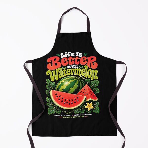Item preview, Life Is Better With Watermelon Summer Fruit Retro Vintage Juicy Refreshing designed and sold by graphixpolash.