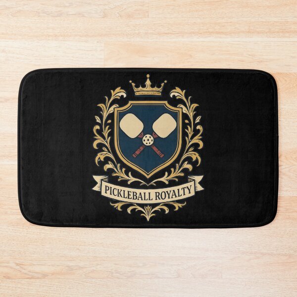 Item preview, Pickleball Royalty Crest T-Shirt Vintage Crown Paddle Emblem designed and sold by FestivityFinds.