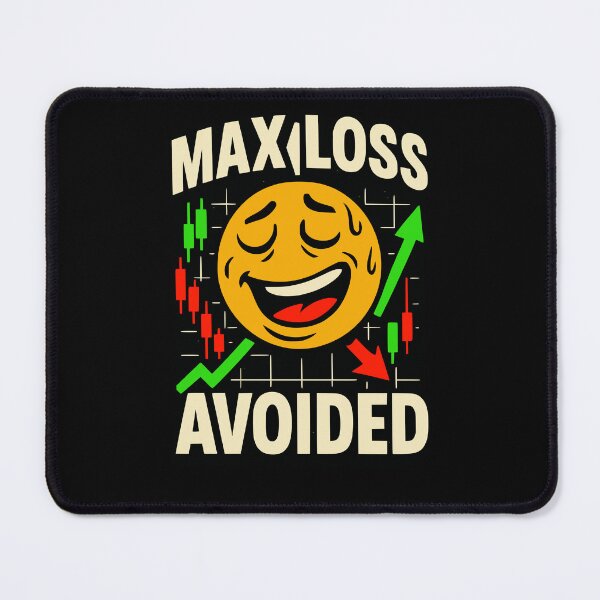 Item preview, Max Loss Avoided - Smart Risk Management Forex Trader Design designed and sold by Riskt8ker Shop.