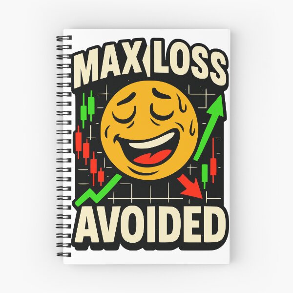 Item preview, Max Loss Avoided - Smart Risk Management Forex Trader Design designed and sold by Riskt8ker Shop.