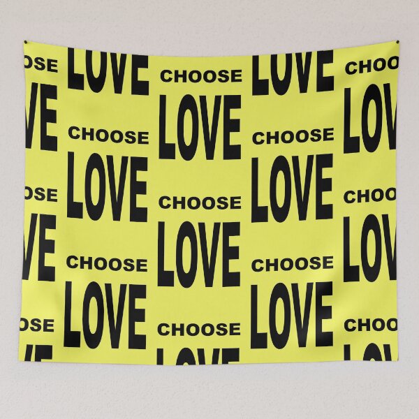 Item preview, Choose Love – a minimalist statement for more love designed and sold by Mauswohn.