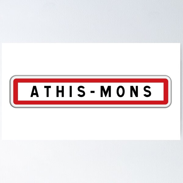 Item preview, Athis-Mons Town Entrance Sign – Essonne, Île-de-France designed and sold by Panneaux et signalisations - NPOITEVIN.