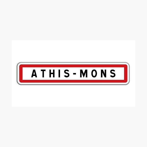 Item preview, Athis-Mons Town Entrance Sign – Essonne, Île-de-France designed and sold by Panneaux et signalisations - NPOITEVIN.