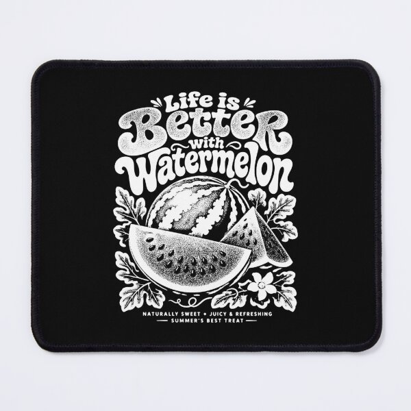 Item preview, Life Is Better With Watermelon Summer Fruit Retro Vintage Juicy Refreshing designed and sold by graphixpolash.